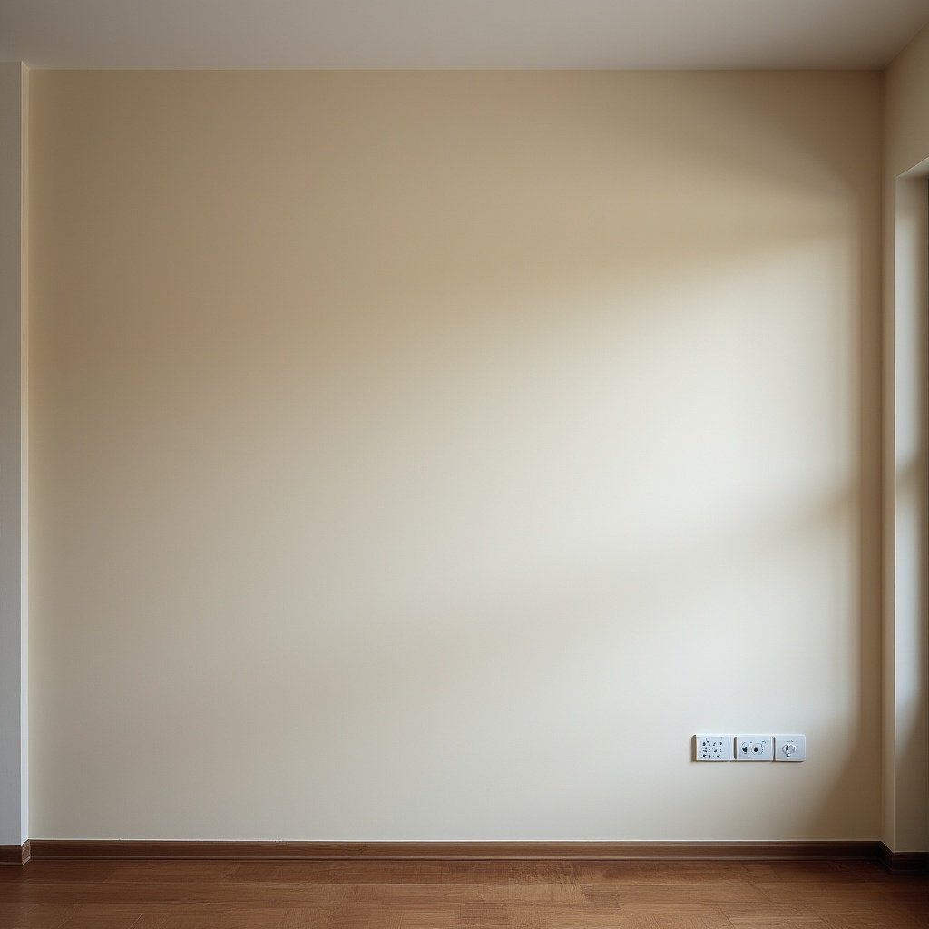 Living room after painting