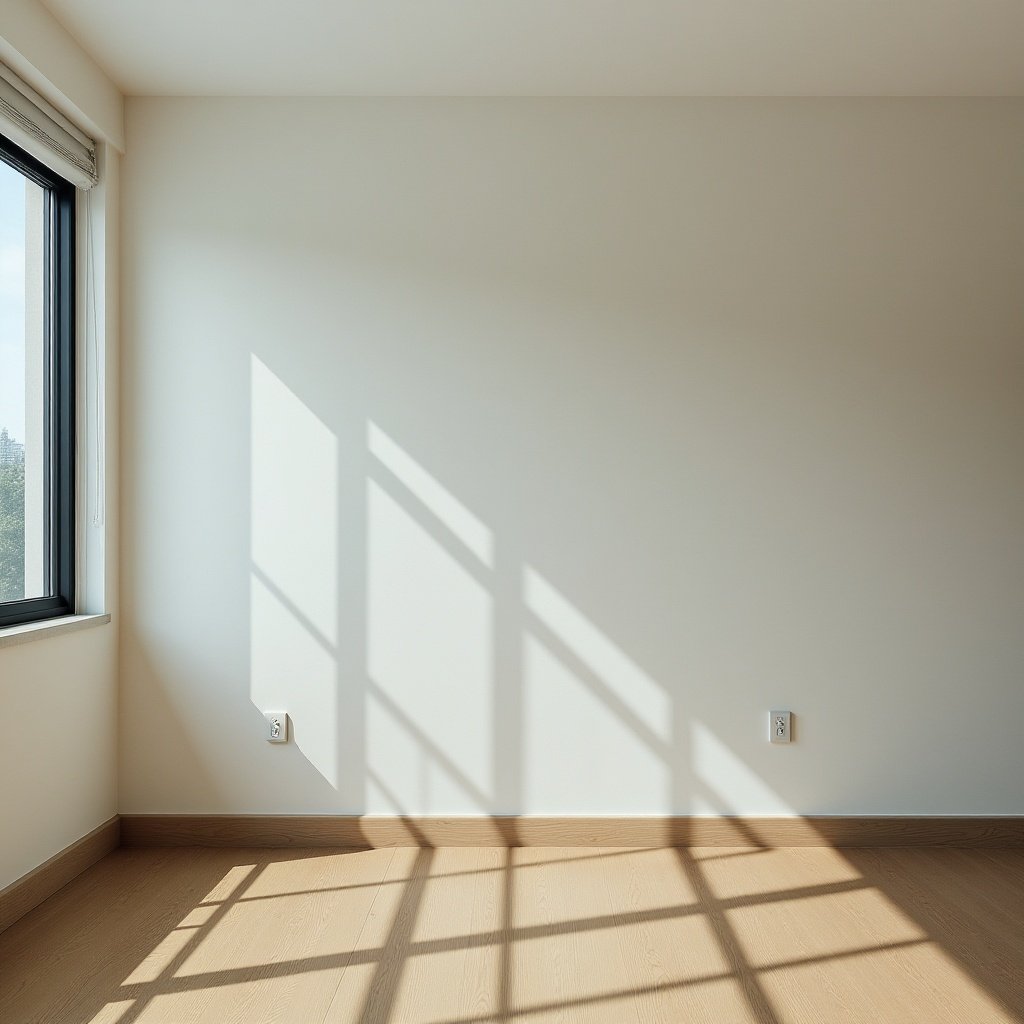 Wall after painting preparation