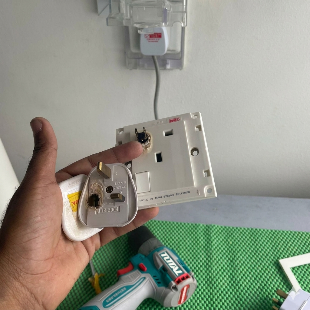 Emergency Power Socket & Plug Repair