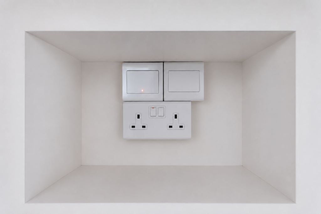 power socket installation